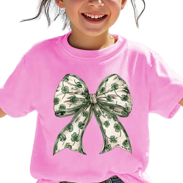 T-shirt à Manches Courtes pour Garçons Col Rond Imprimé Graphique T-Shirt pour Hommes 3-14 Ans 1 Pce