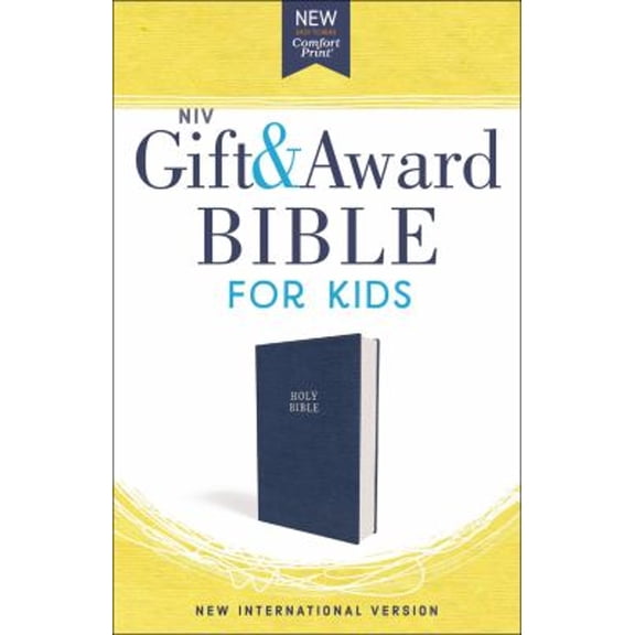 Pre-Owned NIV Gift and Award Bible for Kids [Blue] (Paperback) 9780310765851