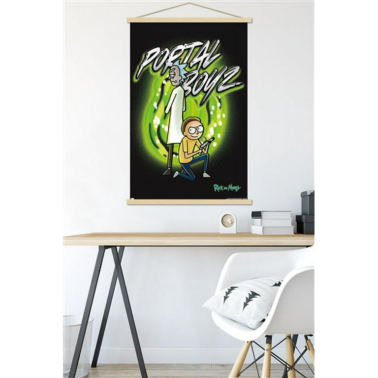 Rick And Morty - Portal Boyz Wall Poster, 22.375 x 34 