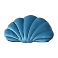 thumbnail image 3 of Cojín decorativo de concha de mar, cojín de peluche, lindo relleno de PP, cojín con forma para Azul, 3 of 9