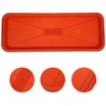 thumbnail image 4 of MOVTOTOP 10Pcs Rectangular Planter Tray Plastic Flower Pot Tray Plant Saucer Tray Plastic Reusable Bonsai Pot Saucer, 4 of 7
