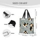 thumbnail image 3 of Fotbe Funny Beagle Active Dog Bolsa Tote con Estampado para Mujer, Bolsos con Cremallera, Bolsa de Hombro Casual de Gran Capacidad con Bolsillos Internos, 3 of 7