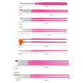 thumbnail image 6 of opvise 15 Pcs Nail Art Brush Kit,DIY Gradient Blooming Effect Nail UV Gel Liner Brush Drawing Pen Nail Salon Supply, 6 of 8