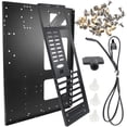 thumbnail image 1 of BESTYASH Open Motherboard Rack Black Shelf Brackets for Hardware 1Pack, 1 of 8