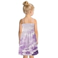 thumbnail image 4 of Ttyddzy Woman' Casual-Dresses Sleeveless Camisole A-Line Dress for 2Y-7-8Y，Purple Water Blooms, 4 of 8