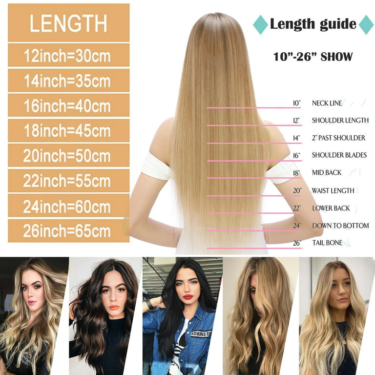  MY-LADY Microlink Hair Extensions Microbead Human Hair  Extensions Natural Black 18 Inch Micro Loop Hair Extensions Real Human Hair  Cold Fusion Extensions Micro Link #1B : Beauty & Personal Care
