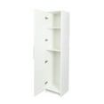 thumbnail image 3 of Shunda K Stackable Wall Mounted Storage Cabinet, 15.75" D x 15.75" W x 70.87" H, White, 3 of 7