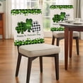 thumbnail image 4 of St. Patrick's Day Chair Back Covers, Removable Chair Covers for Dining Chairs Set of 8, Washable Chairs Slipcovers Back Seat Protector for Wedding Party 19"x20", 4 of 9