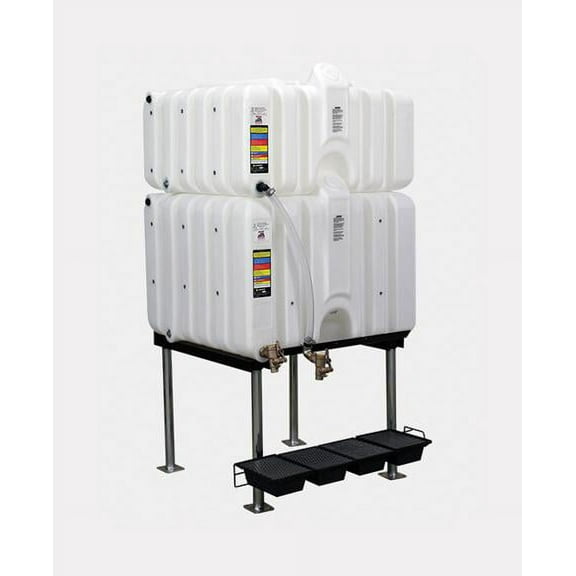 Rhino Tuff Tanks RTT-6320-NV 80/120 GALLON GRAVITY FEED TANK PACKAGE