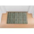thumbnail image 2 of Linon Home Décor Elegance Area Rug Collection, Turquoise and Brown, 2' x 3', 2 of 3