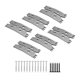 thumbnail image 4 of Conjunto de pinza de límite de carpintería de 6 piezas, sujeción de la abrazadera de la tabla de madera de los perros para un posicionamiento preciso,, 4 of 8