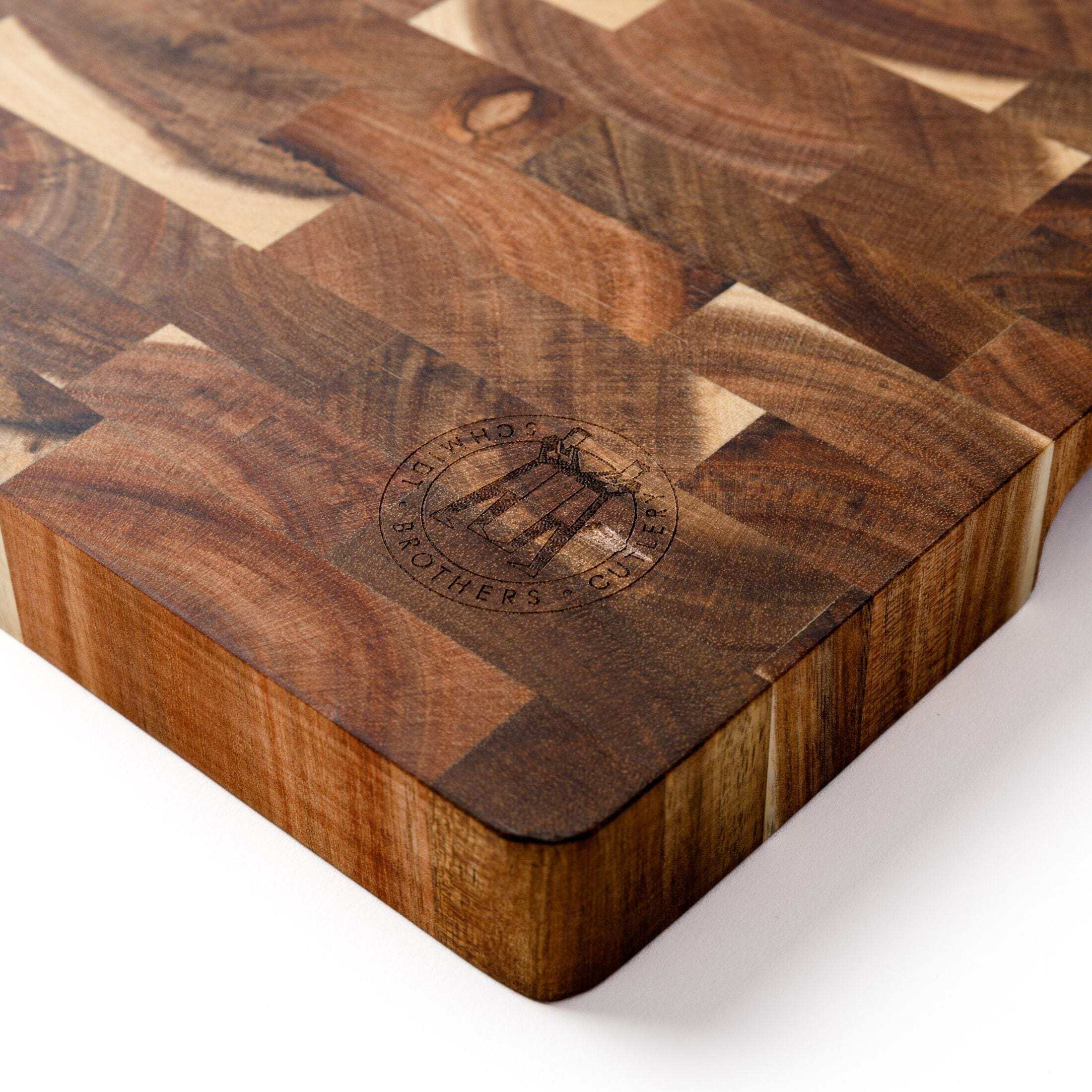 Schmidt Brothers 18" Acacia End-Grain Cutting Board photo 5