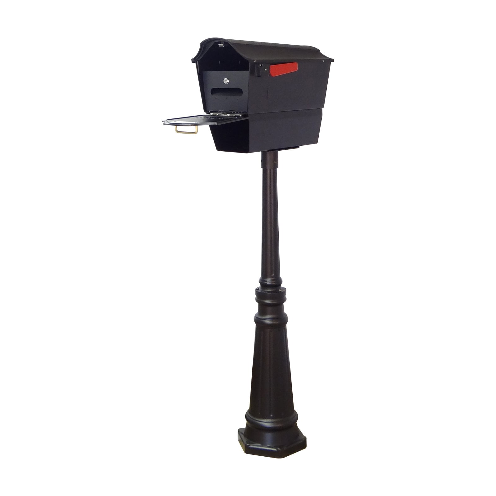 Special Lite Products Town Square Curbside Mailbox with Newspaper Tube ...