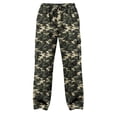 thumbnail image 7 of Casual Camo Cargo Pants for Men Relaxed Fit Straight Leg Elastic Waist Drawstring Multiple Pockets Outdoor Pants, 7 of 7