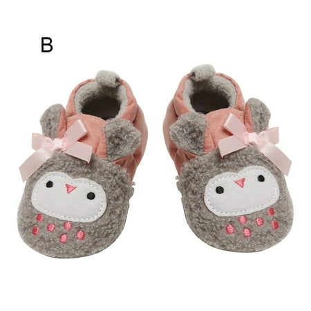 

YeccYuly Newborn Baby Winter Cotton Liner Non Skid Shoes Slippers Boots Infant Warm Socks