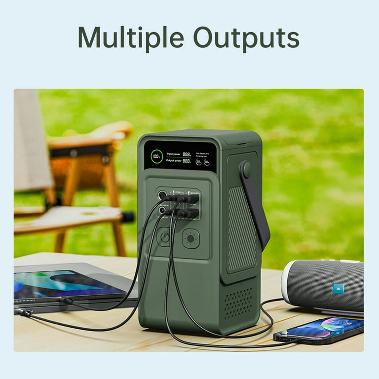 200W watt Portable Power Bank Station (60,000mAh), 192Wh UPS