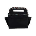 thumbnail image 2 of Collapsible Desktop Craft Caddy, Black  Floral, 2 of 9