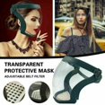 thumbnail image 4 of Dsseng Face Shields, PPE Full Plastic Faceshields Guard Anti Fog Reusable For Protection, HD Safety Protective Clear Mask Essential Protection for Adult, 4 of 5