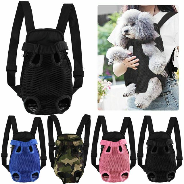 Pet Sac à Dos Réglable devant Tissu Sac Jambes pour Chien Chat