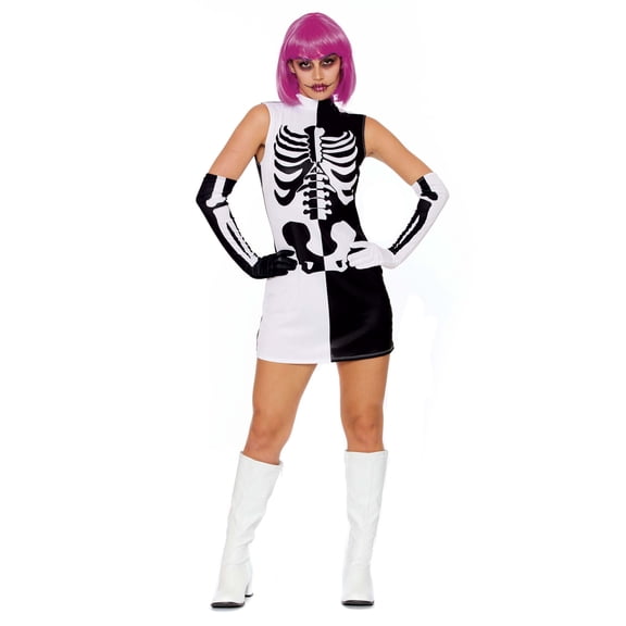 Women's Parti-Skeleton Costume