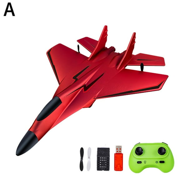 Mainan Kapal Terbang Tanpa Wayar, dengan Alat Kawalan Jauh, Lampu, Su-35 RC 2 Saluran 2.4 GHZ,