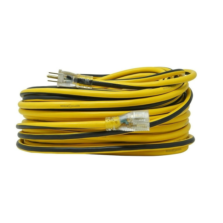 Yellow Jacket 100-ft Outdoor Heavy Duty Rated Extension Cord Yellow Jacket 100-ft Outdoor Heavy Duty Rated Extension Cord