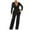 Black, variant on Generic Formal Jumpsuits for Women Lace Elegant Dressy Pantsuits Classy Jumpsuits Wide Leg Rompers Sexy Plus Size Outfits