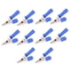 thumbnail image 1 of 10PCS Abrazaderas de prueba Pinzas de cocodrilo aisladas de latón con enchufe de 4 mm Apertura de 10 mm 20 A J.60046 Azul, 1 of 9