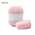 thumbnail image 1 of Knitting Yarn Blended Knitting Rope Thick knitting yarn Macrame cord Macrame Cord for Crochet Handcraft DIY Making String, Light pink, 1 of 6
