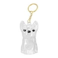 thumbnail image 4 of Llavero con forma de perro, compacto y transparente, para guardar el pelo del perro. Buldog, 4 of 9
