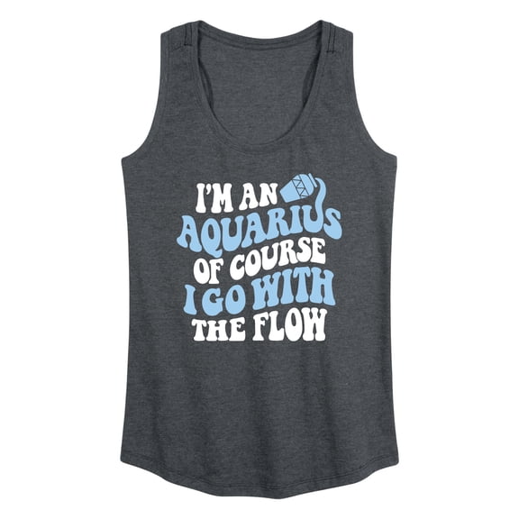 Instant Message - Im An Aquarius - Women's Racerback Tank Top