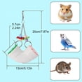 thumbnail image 2 of Hamster Tube Feeder Interactive Game for Small Foraging Enrichment Activity Play Tunnel Dispenser Cage, 2 of 7