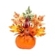 thumbnail image 5 of Adorno de hojas de arce y calabazas de Halloween para mesa de comedor, centro de mesa, decoración creativa de escritorio para cafetería, accesorio de Estilo H, 5 of 8