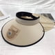 thumbnail image 5 of Female Style Wide Brimmed Sun Protection Hat With USB Charging Fan Open Sun Protection Hat For Outdoor Travel, 5 of 6