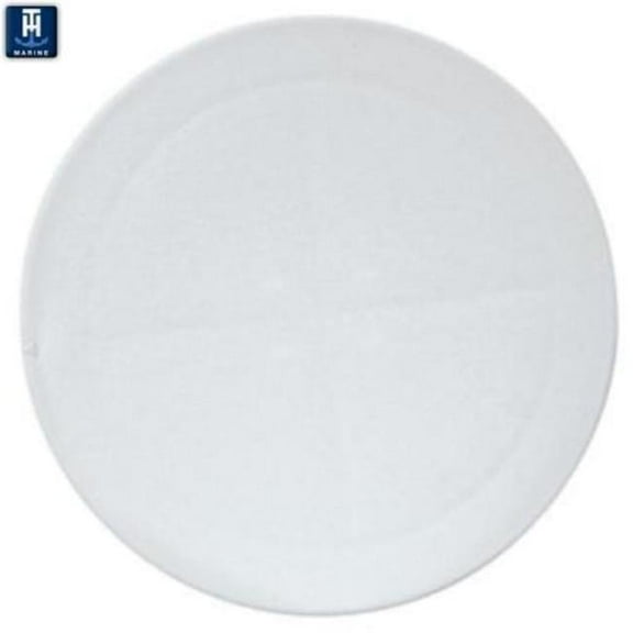 8 in. Pry-out Deck Plate, Polar White