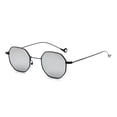 thumbnail image 5 of Gafas de sol cuadradas pequeñas para mujer, gafas de sol planas de calle de moda para hombre, gafas de sol de ocho lados, 5 of 5