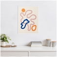 thumbnail image 3 of Kate and Laurel Abstract Line Art Print 1 Framed Canvas Wall Art by July Art Prints 18 x 24 Sylvie White, Modern, Abstract Art for Wall Decor, Living Room, Bedroom, 3 of 8