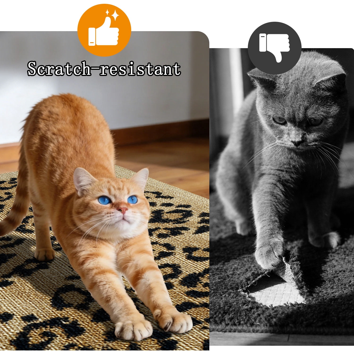 3 Piece Kitchen Rug Set, Non-Slip And Washable, Soft And Comfortable, Suitable For Sinks, Floors, Entrances, Hallways and Bathrooms