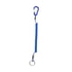 thumbnail image 4 of Llavero retráctil seguro en espiral, accesorios, cordones de pesca con mosquetón para aparejos de navegación, llaves al aire libre, Kayak azul, 4 of 9