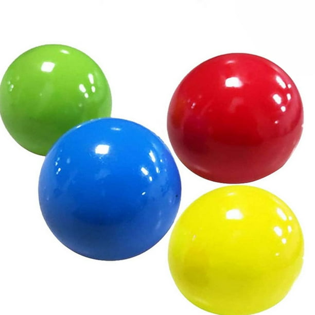 Balle antistress jaune 50 mm de diamètre. Balles pour réduire le