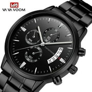Vava Voom men's watch top fashion Luxurios original quartz movement multifunctional 3atm waterproof calendar men' wristwatches