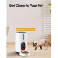 thumbnail image 4 of WOPET Automatic Dog Feeders,  Pet Feeder, Cat Food dispenser With Stainless Steel Bowl, 4L, Black, 4 of 7