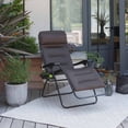 thumbnail image 5 of Lafuma R-Clip Batyline Relaxation Zero Gravity Lounge Recliner Chair, Taupe, 5 of 5