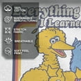 thumbnail image 4 of Men's Sesame Street Graphic T-Shirt - Everything I Know I Learned on the Streets,, 4 of 10