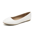thumbnail image 1 of Chatitas Ballerinas Sole-Simple Blancas para Mujer DREAM PAIRS Talle 8, 1 of 7