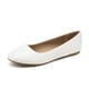 thumbnail image 1 of Flats Ballerinas Blancas Sole-Simple para Mujer DREAM PAIRS Talla 11, 1 of 7