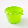 thumbnail image 2 of Kids Beach Sand Bucket, Colorful Plastic Toy Pail for Sandcastle Building & Water Play, 2 of 4