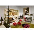 thumbnail image 2 of Fun Rugs Multi-Colored Lady Bug-Red Kids Rug, 2 of 2
