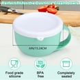 thumbnail image 6 of Cosmug Food-Grade Silicone Universal Bowl Covers - 6"-10" Stretchable Lid Set with Airt Seal, Dishwasher Safe Protectors for Leftovers, Bpa-Free Kitchen Storage Solutions (8-Pack)** |, Light Blue, 6 of 6