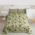 thumbnail image 2 of Feelyou Kids Christmas Full Size Comforter Sets, Cartoon Xmas Tree Bedding Comforter Set, Glitter Stars Print Reversible Bedding Sets, Lightweight Room Decor,3-Piece, 2 of 8